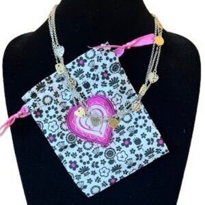 BRIGHTON Deco 2 Tone Multi-Strand Necklace (1288) - Retired - LNC